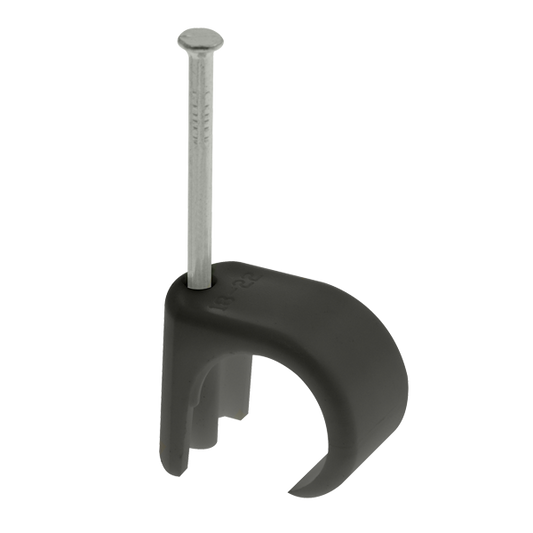 UNCRIMP Black Cable Clips 8-12mm Round Cable - Round UNCRIMP Black Cable Clips 8-12mm Round Cable Round