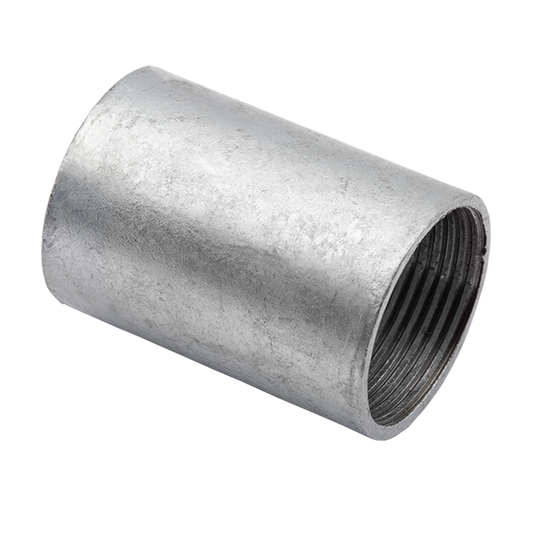 UNCRIMP 25mm Galvanised Solid Coupler - Solid Couplers UNCRIMP 25mm Galvanised Solid Coupler Solid Couplers