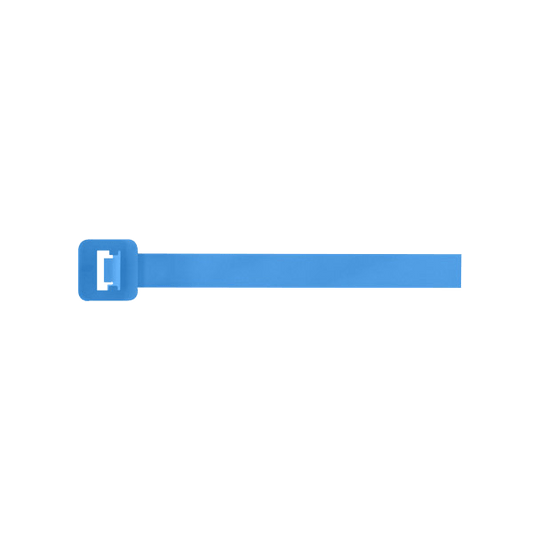 UNCRIMP BLUE 100MM X 2.5MM CABLETIE (PK100) - Blue UNCRIMP BLUE 100MM X 2.5MM CABLETIE (PK100) Blue
