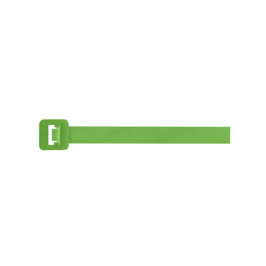 UNCRIMP GREEN 150MM X 3.6MM CABLETIE (PK100) - Green UNCRIMP GREEN 150MM X 3.6MM CABLETIE (PK100) Green