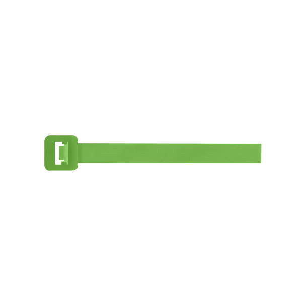 UNCRIMP GREEN 200MM X 4.8MM CABLETIE (PK100) - Green UNCRIMP GREEN 200MM X 4.8MM CABLETIE (PK100) Green