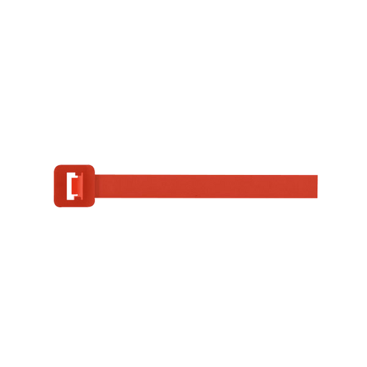 UNCRIMP RED 150MM X 3.6MM CABLETIE (100 pc) - Red UNCRIMP RED 150MM X 3.6MM CABLETIE (100 pc) Red