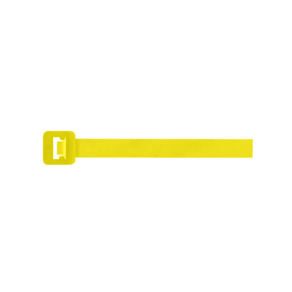 UNCRIMP YELLOW 370MM X 4.8MM CABLETIE (PK100) - Yellow UNCRIMP YELLOW 370MM X 4.8MM CABLETIE (PK100) Yellow