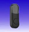 doorbell Quinetic Bell Push Button - Black - Doorbell doorbell Quinetic Bell Push Button - Black Doorbell