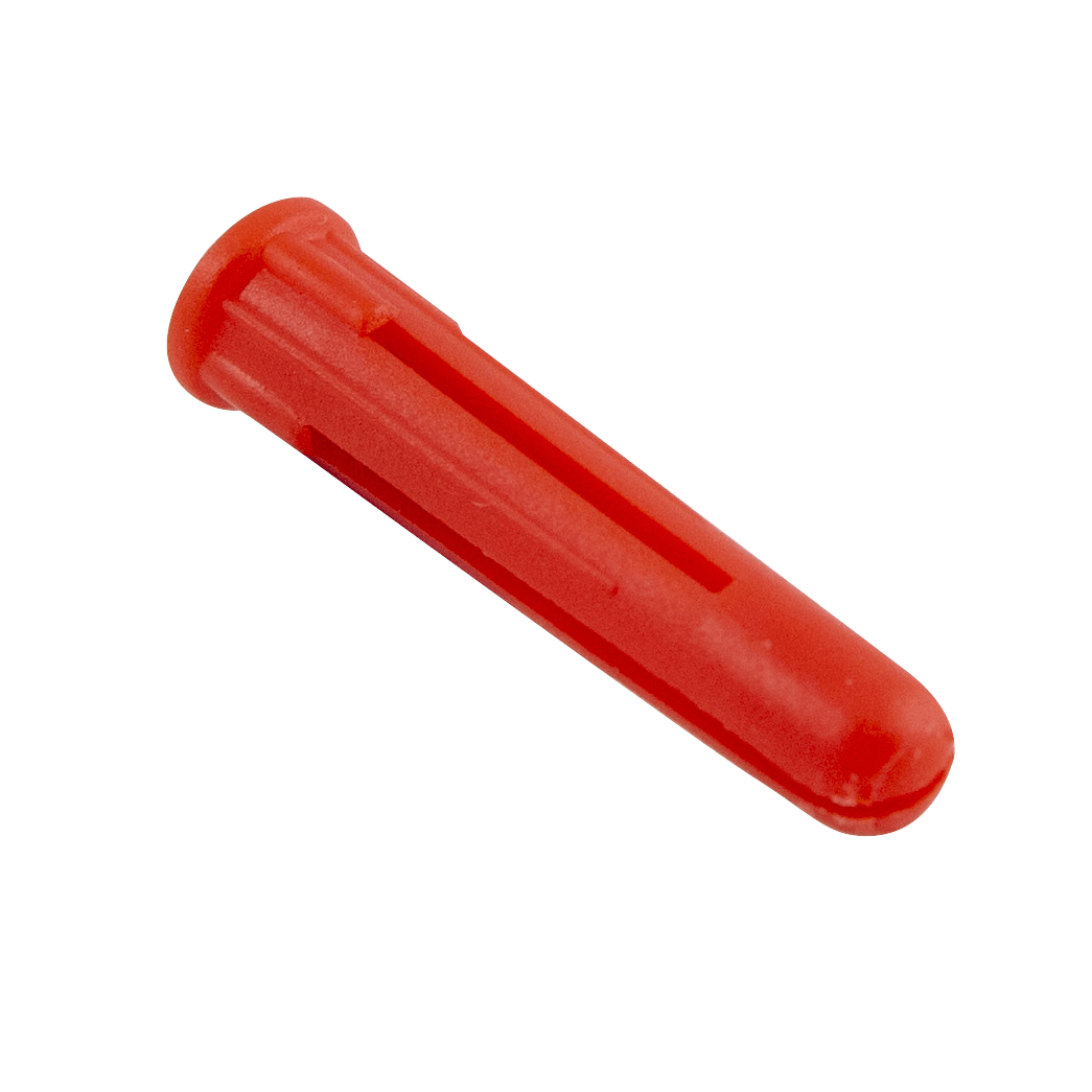 UNCRIMP Wall Plug Red Boxed (PK100) - Plugs UNCRIMP Wall Plug Red Boxed (PK100) Plugs