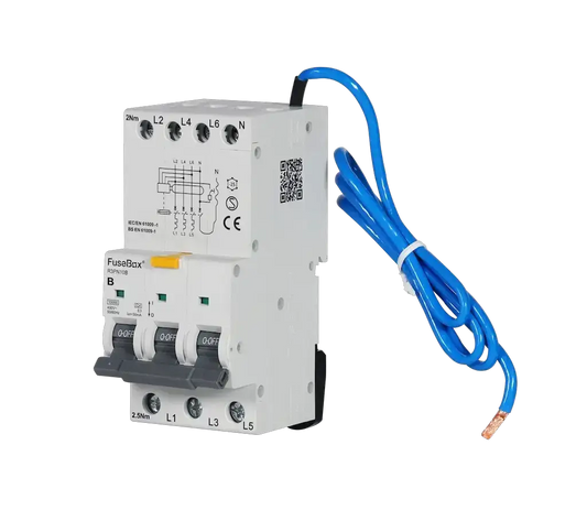 Fusebox 45A 30mA 10kA B curve TYPE A 3P+N SW BD - Electrical Fusebox 45A 30mA 10kA B curve TYPE A 3P+N SW BD Electrical