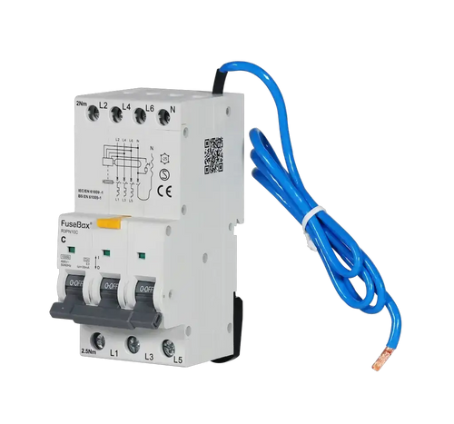 Fusebox 06A 30mA 10kA C curve TYPE A 3P+N SW BD - Electrical Fusebox 06A 30mA 10kA C curve TYPE A 3P+N SW BD Electrical