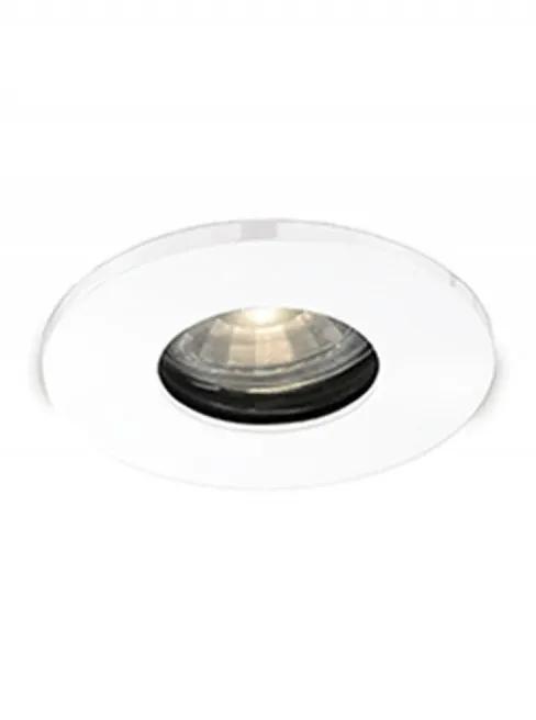 Franklite GU10 Mains Voltage Recessed Downlight With White Bezel - Bathroom Lights Franklite GU10 Mains Voltage Recessed Downlight With White Bezel Bathroom Lights
