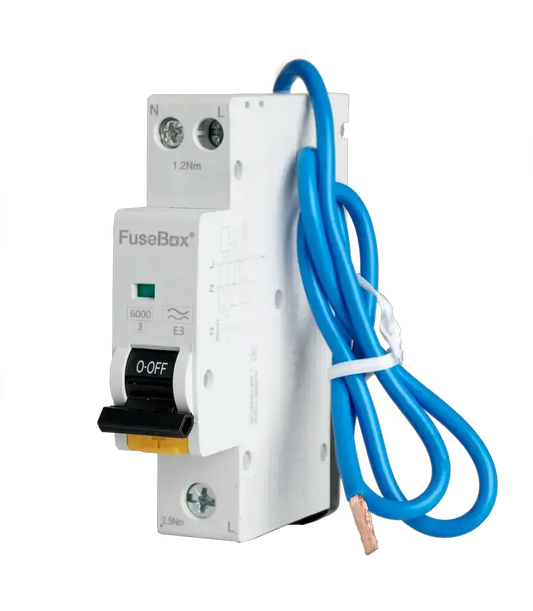 Fusebox BD *C16 MINI RCBO 6kA 1P+N (SW) 16A C TYPE A - Electrical Fusebox BD *C16 MINI RCBO 6kA 1P+N (SW) 16A C TYPE A Electrical
