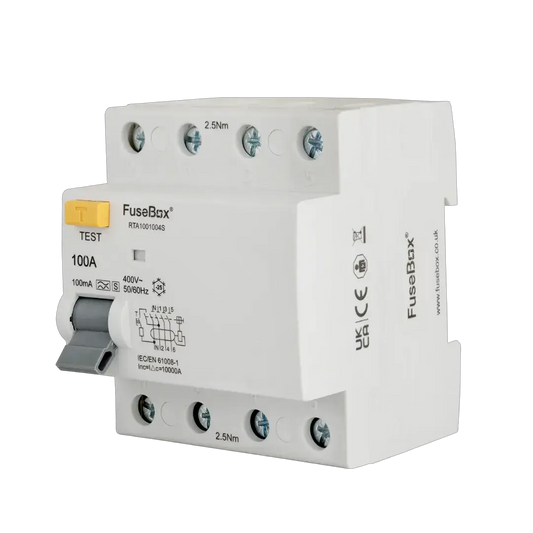 Fusebox 4P TYPE A RCD 100A 100MA "s" - Electrical Fusebox 4P TYPE A RCD 100A 100MA "s" Electrical
