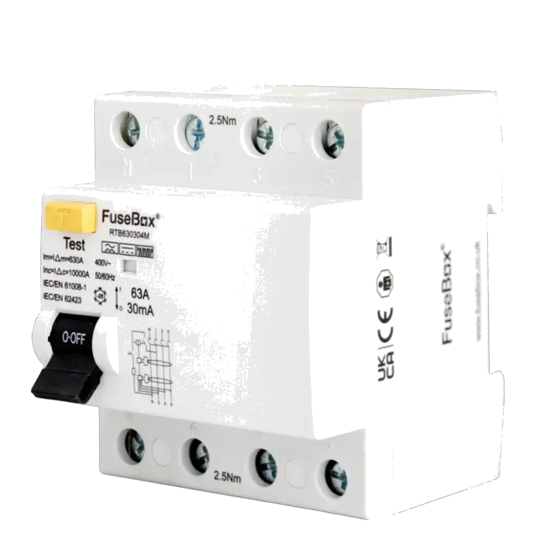 Fusebox TYPE B RCD 63A 30mA (4P) - Electrical Fusebox TYPE B RCD 63A 30mA (4P) Electrical