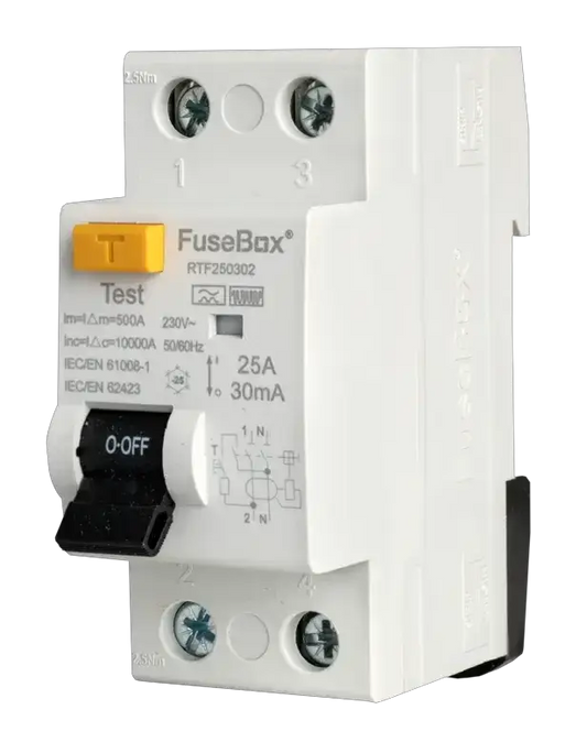 Fusebox TYPE F RCD 25A 30MA 2P - Electrical Fusebox TYPE F RCD 25A 30MA 2P Electrical
