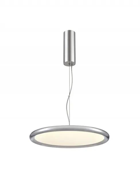 Franklite Roswell Polished Nickel 395mm LED Pendant - Pendant Lights Franklite Roswell Polished Nickel 395mm LED Pendant Pendant Lights