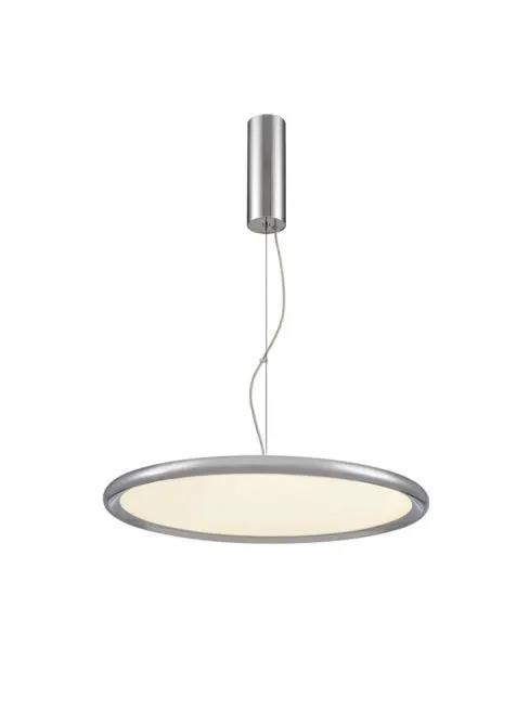 Franklite Roswell Polished Nickel 495mm LED Pendant - Pendant Lights Franklite Roswell Polished Nickel 495mm LED Pendant Pendant Lights
