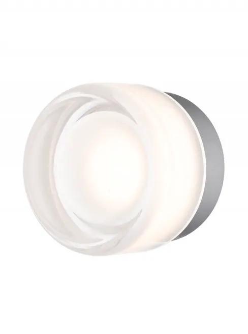 Franklite Roue Painted Grey LED Ceiling / Wall Light - Wall Lights Franklite Roue Painted Grey LED Ceiling / Wall Light Wall Lights