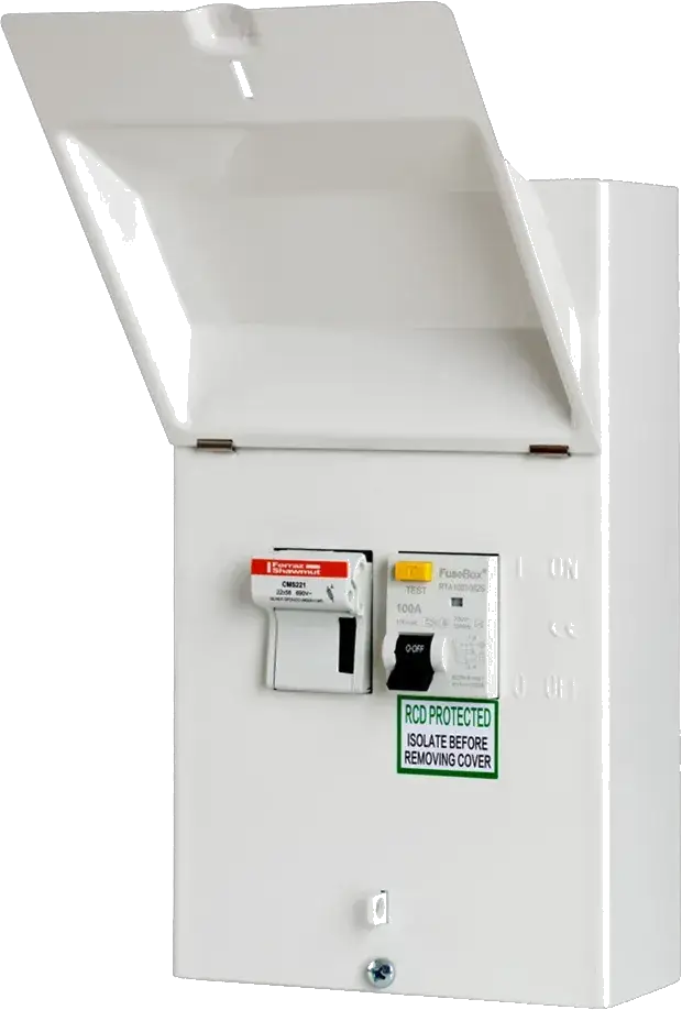 Fusebox 100A FUSED SWITCH, 100mA TIME DELAYED (63,80,100A FUSES) - Electrical Fusebox 100A FUSED SWITCH, 100mA TIME DELAYED (63,80,100A FUSES) Electrical