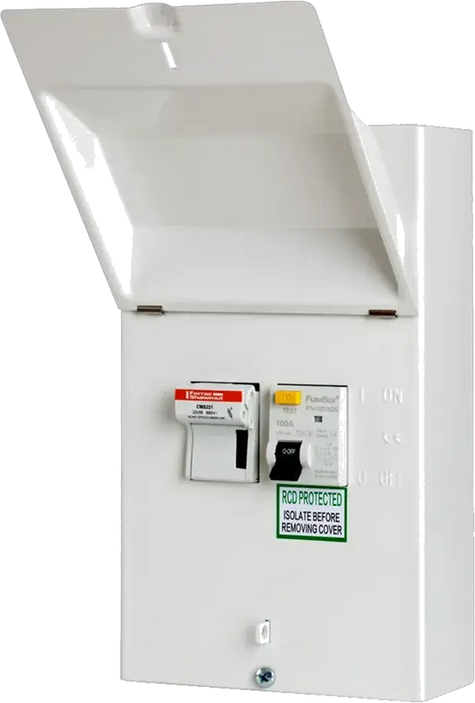 Fusebox 100A FUSED SWITCH, 100mA TIME DELAYED (63,80,100A FUSES) - Electrical Fusebox 100A FUSED SWITCH, 100mA TIME DELAYED (63,80,100A FUSES) Electrical