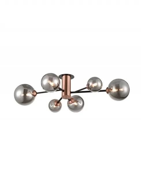 Franklite Solstice 6lt Fitting - Semi Flush Lights Franklite Solstice 6lt Fitting Semi Flush Lights