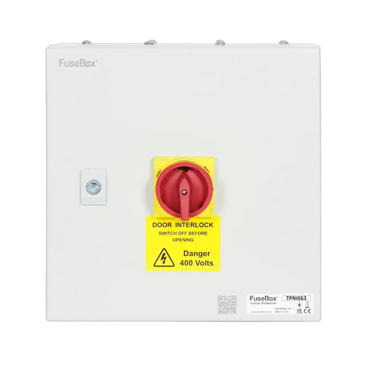 Fusebox 63A 3P+N ISO (METAL) DOOR INTERLOCK IP65 - Electrical Fusebox 63A 3P+N ISO (METAL) DOOR INTERLOCK IP65 Electrical