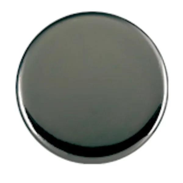 Universal Black Nickel Knob + Insert
