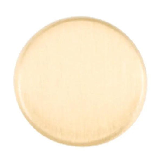 Universal Satin Brass Knob + Insert