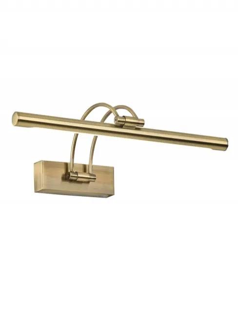 Franklite Nouveau LED Round Section Picture Light Dimmable - Picture Lights Wall Lights Picture Lights Franklite Nouveau LED Round Section Picture Light Dimmable Wall Lights