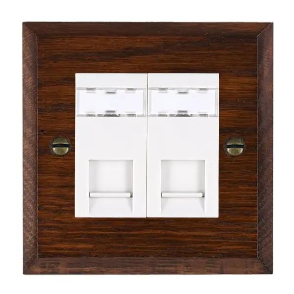 Wood Cha A/M 2g RJ12 Unshielded WH