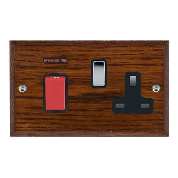 Wood Cha A/M 45DP+N+SS1 Red/BC/BL