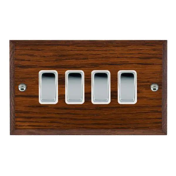 Wood Cha A/M 4g 10AX 2 Way Rkr BC/WH