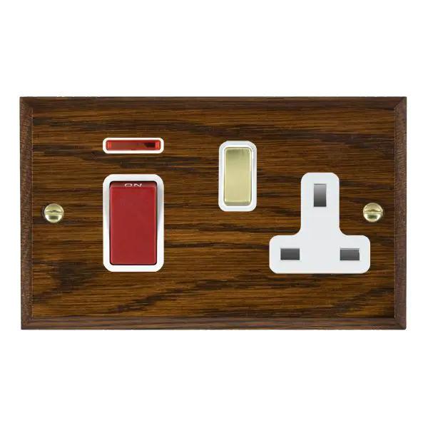 Wood Cha D/O 45DP+N+SS1 Red/PB/WH