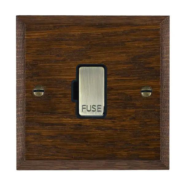 Wood Cha D/O 1g 13A Fuse Only AB/BL