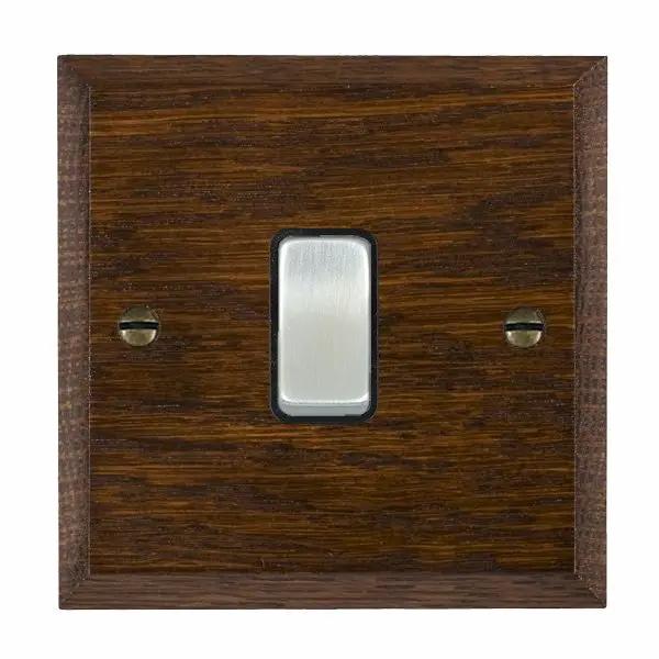 Wood Cha D/O 1g 10AX 2 Way Rkr SC/BL