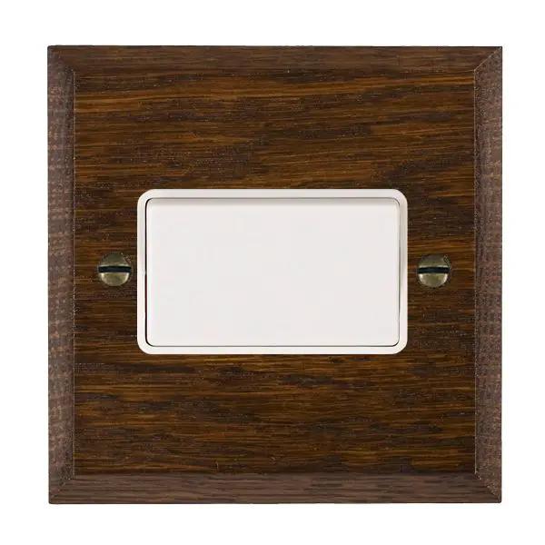 Wood Cha D/O 10A Triple Pole Rkr WH/WH