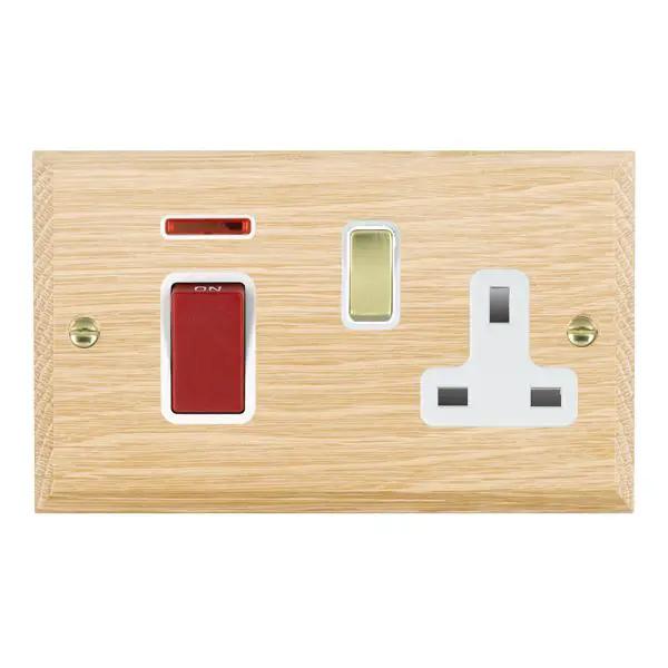 Wood Cha L/O 45DP+N+SS1 Red/PB/WH