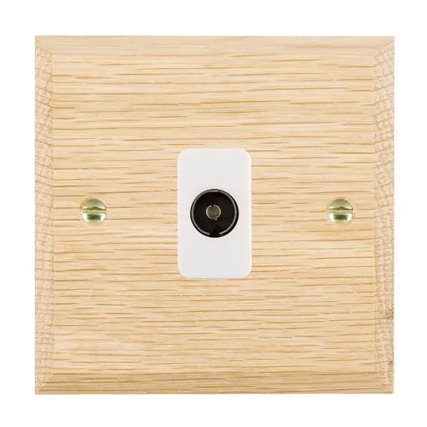 Wood Cha L/O 1g N-Isol TV 1in/1out WH