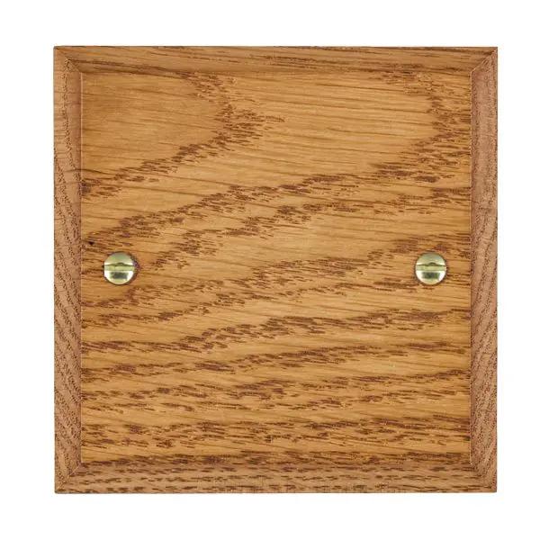 Wood Cha M/O Single Blank Plate