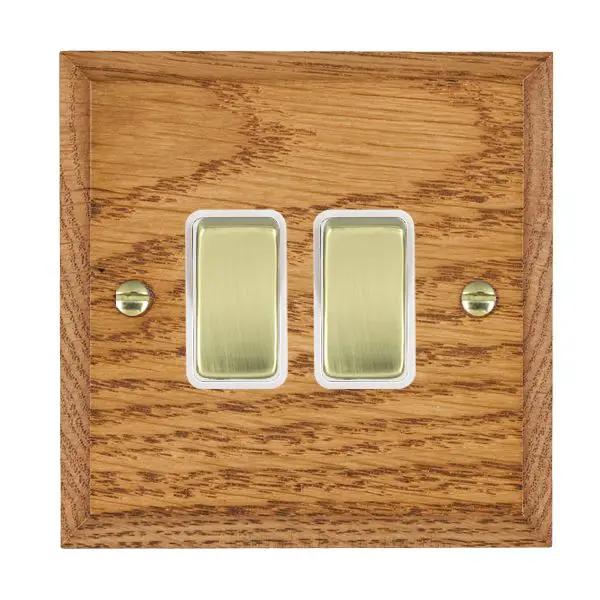 Wood Cha M/O 2g 10AX 2 Way Rkr PB/WH