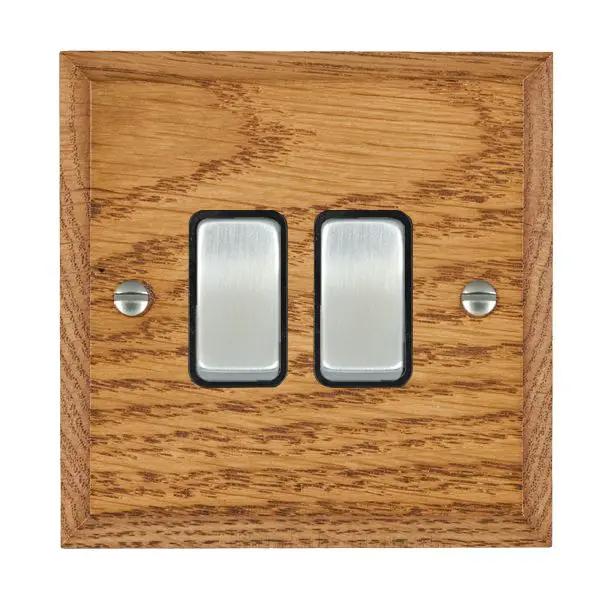 Wood Cha M/O 2g 10AX 2 Way Rkr SC/BL