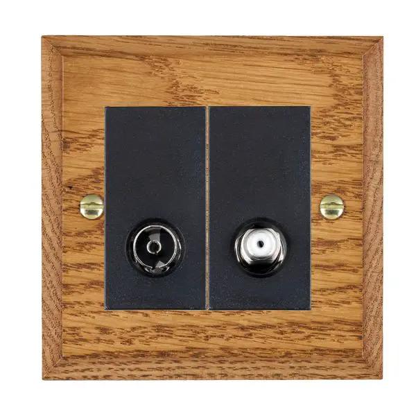 Wood Cha M/O 2g N-Isol TV+Sat 2in/2 BL