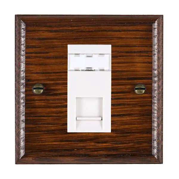 Wood Ovo A/M 1g RJ12 Unshielded WH