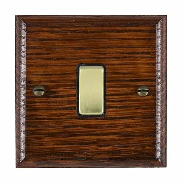 Wood Ovo A/M 1g 10AX 2 Way Rkr PB/BL