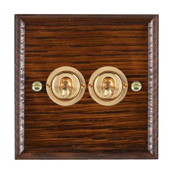 Wood Ovo A/M 2g 20AX 2Way Toggle PB
