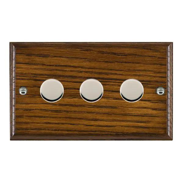 Wood Ovo D/O 3g LEDITB100 2 way Dim BC