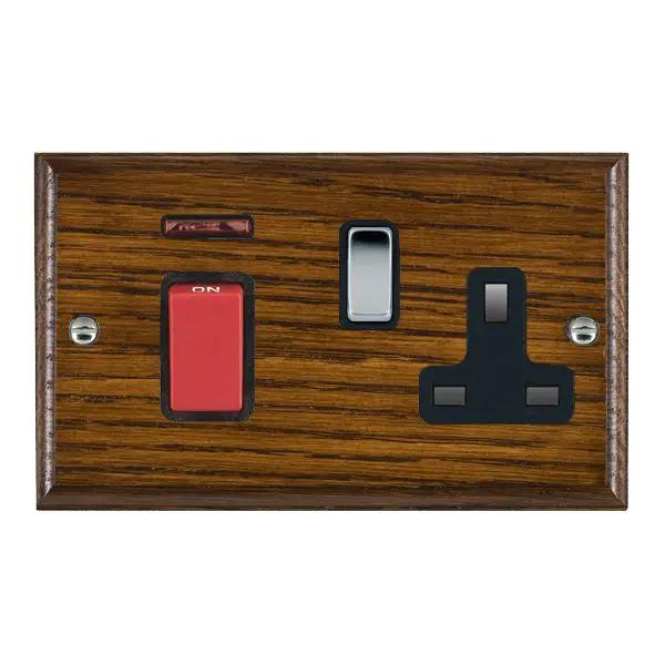Wood Ovo D/O 45DP+N+SS1 Red/BC/BL