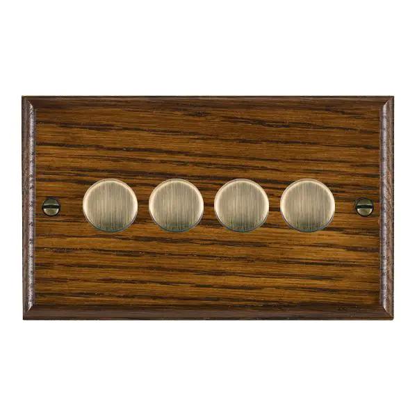 Wood Ovo D/O 4g LEDITB100 2 way Dim AB