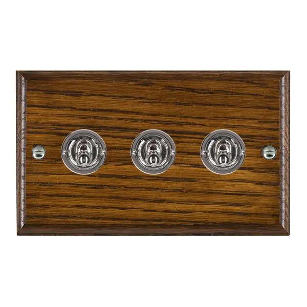 Wood Ovo D/O 3g 20AX 2Way Toggle BC