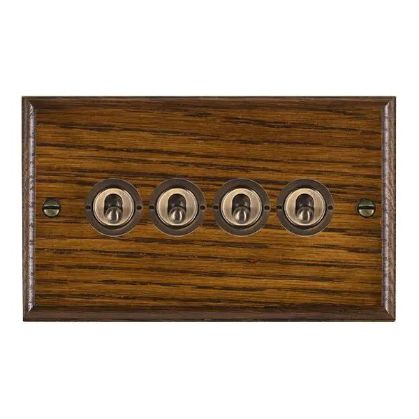 Wood Ovo D/O 4g 20AX 2Way Toggle AB