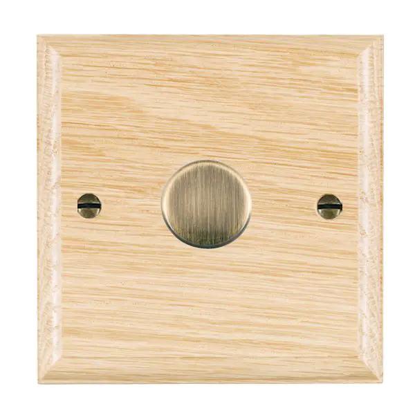 Wood Ovo L/O 1g LEDITB100 2 way Dim AB