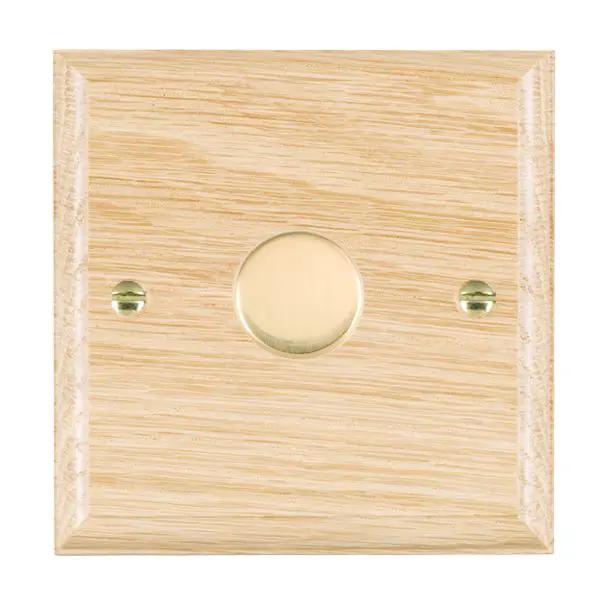Wood Ovo L/O 1g LEDITB100 2 way Dim PB