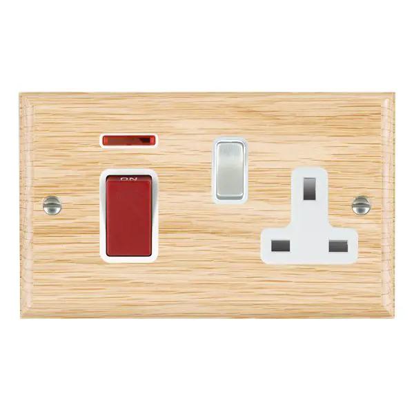 Wood Ovo L/O 45DP+N+SS1 Red/SC/WH